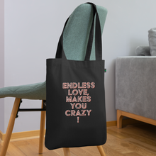 Lade das Bild in den Galerie-Viewer, ENDLESS LOVE - Tote Bag - Schwarz