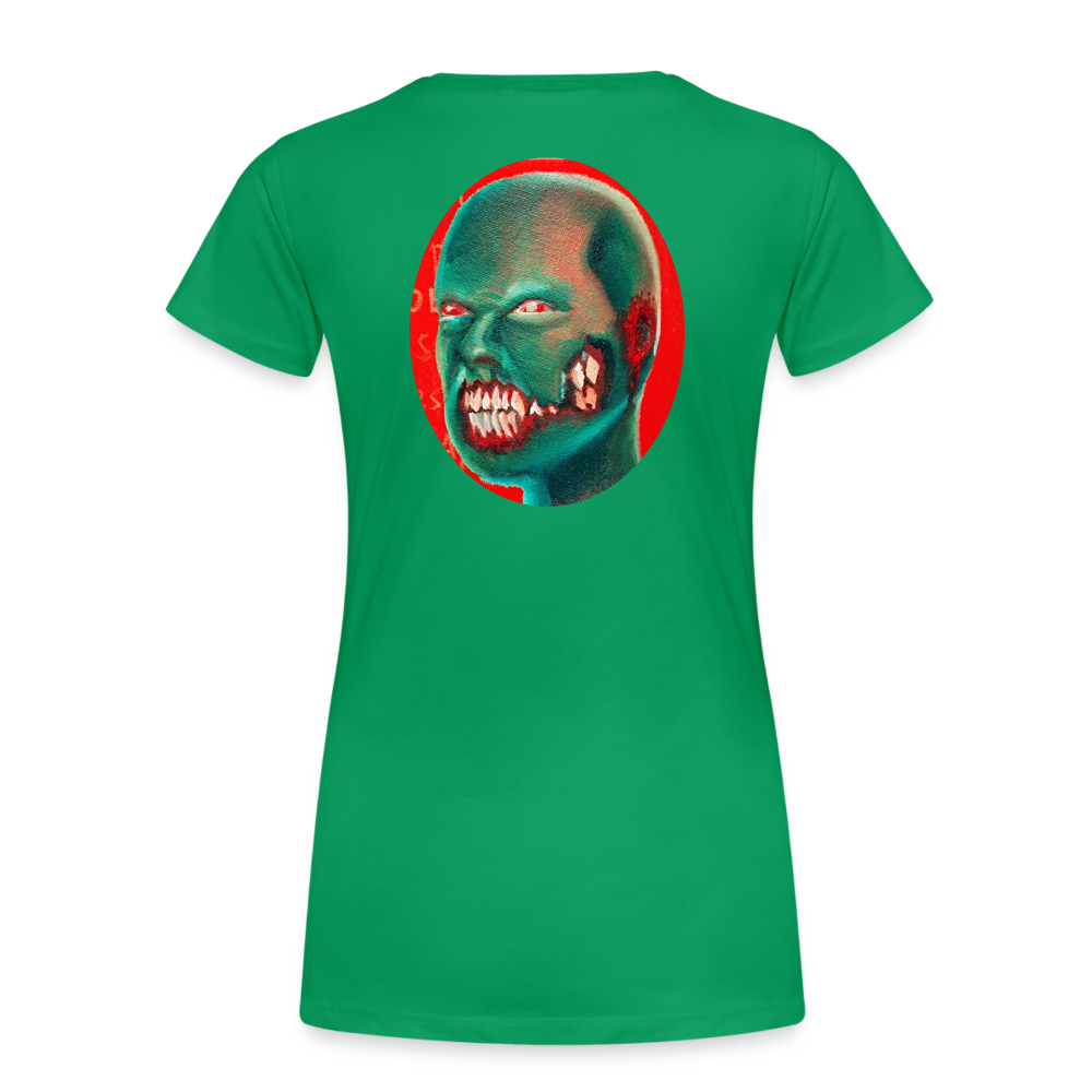 Zombie - Women’s Premium T-Shirt - Kelly Green