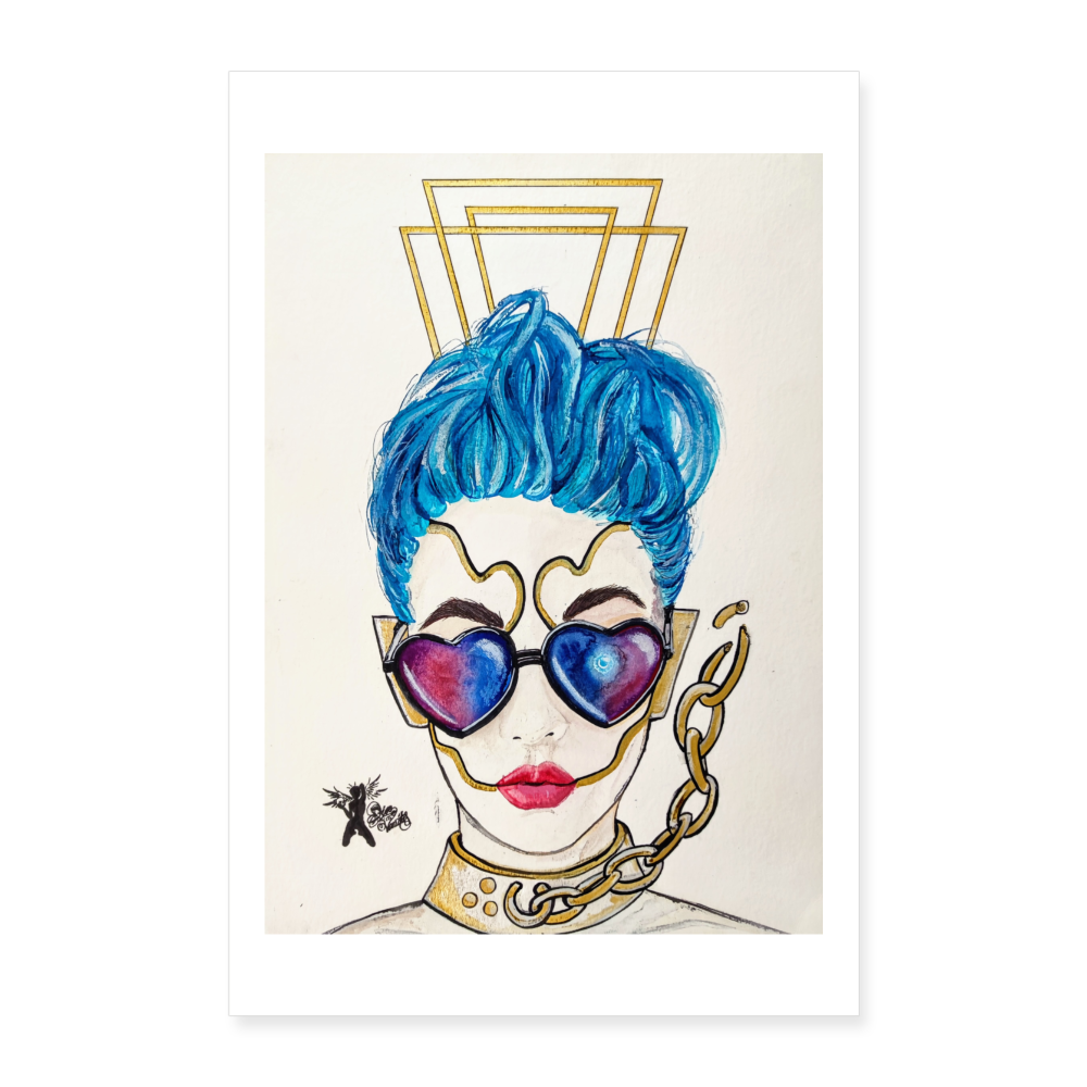 CYBORG - Poster - weiß