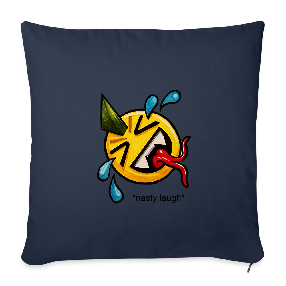 Sofa pillow with filling 45cm x 45cm - Navy