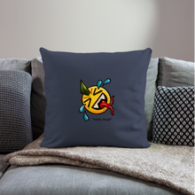 Load image into Gallery viewer, Sofa pillow with filling 45cm x 45cm - Navy
