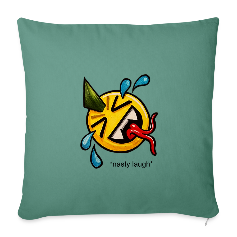 Sofa pillow with filling 45cm x 45cm - Tanngrün